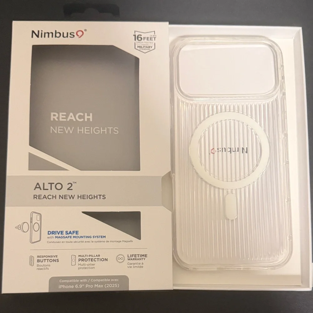 Nimbus9 Clear iPhone 17 Pro Max Case